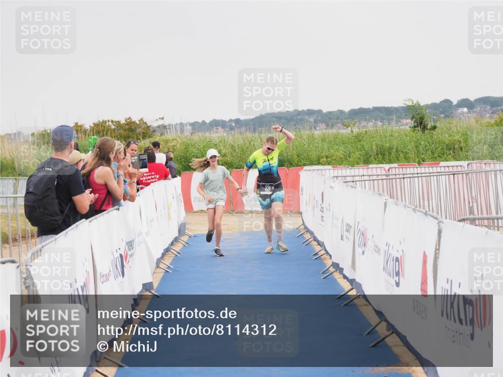 22.06.2025 - Viking Triathlon MichiJ http://msf.ph/oto/8114312 22.06.2025 16:45:57 Ziel 321 meine-sportfotos.de
