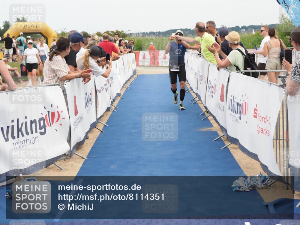 22.06.2025 - Viking Triathlon MichiJ http://msf.ph/oto/8114351 22.06.2025 15:05:12 Ziel 214 meine-sportfotos.de