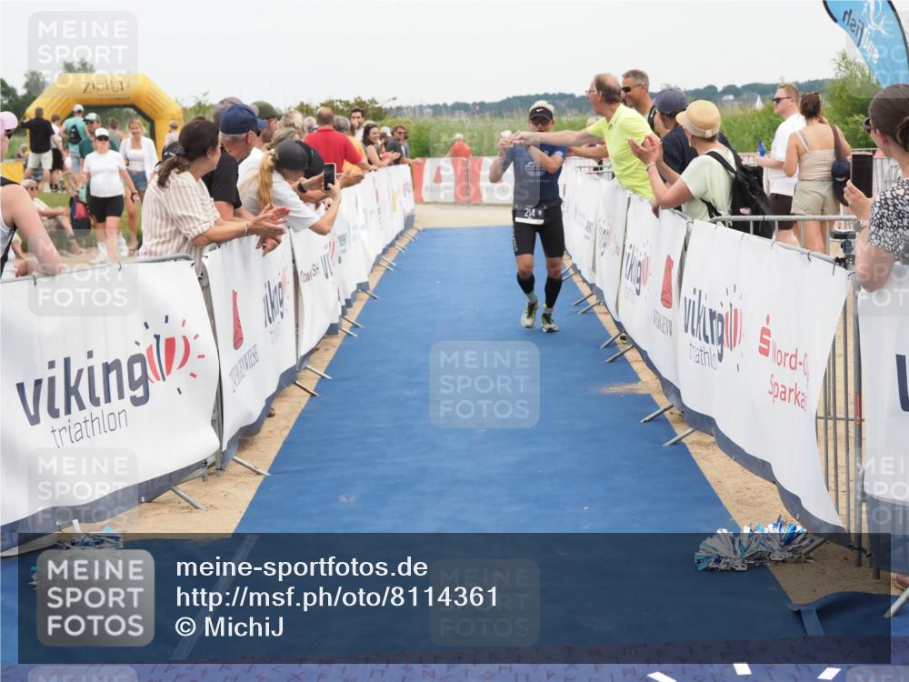 22.06.2025 - Viking Triathlon MichiJ http://msf.ph/oto/8114361 22.06.2025 15:05:12 Ziel 214 meine-sportfotos.de