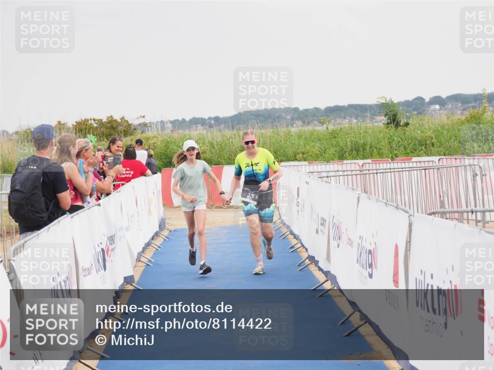 22.06.2025 - Viking Triathlon MichiJ http://msf.ph/oto/8114422 22.06.2025 16:45:58 Ziel 321 meine-sportfotos.de