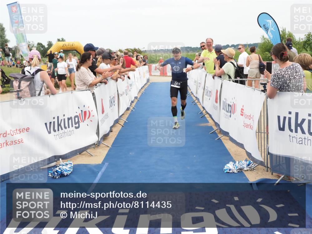 22.06.2025 - Viking Triathlon MichiJ http://msf.ph/oto/8114435 22.06.2025 15:05:13 Ziel 214 meine-sportfotos.de