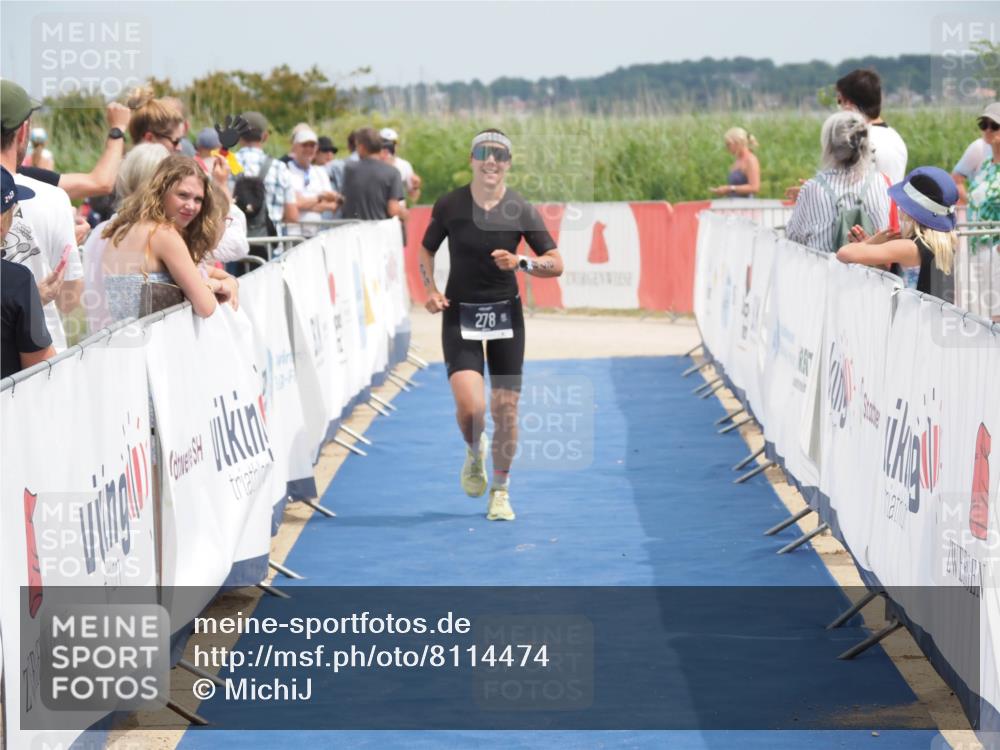 22.06.2025 - Viking Triathlon MichiJ http://msf.ph/oto/8114474 22.06.2025 14:55:08 Ziel 209, 278 meine-sportfotos.de