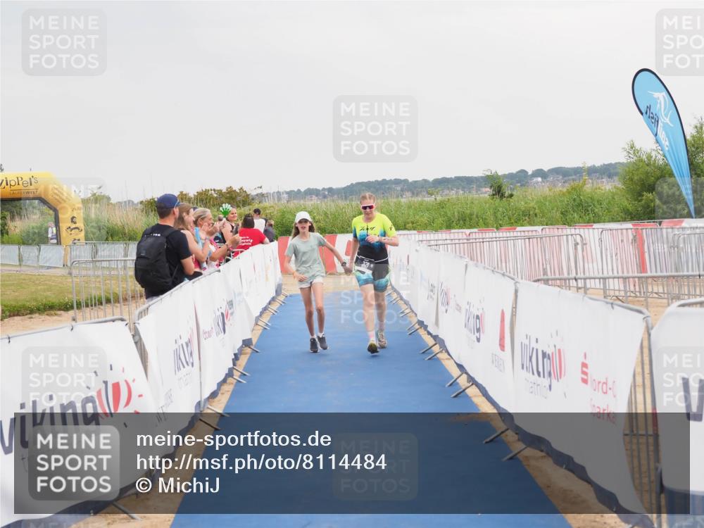 22.06.2025 - Viking Triathlon MichiJ http://msf.ph/oto/8114484 22.06.2025 16:45:59 Ziel 321 meine-sportfotos.de