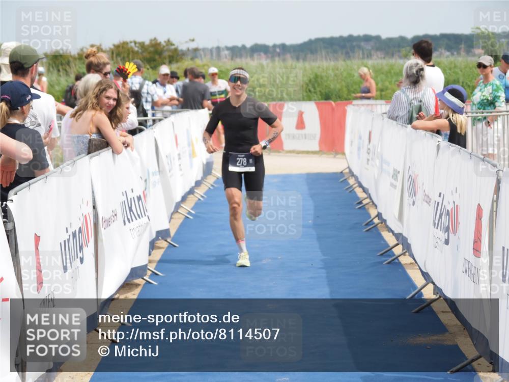 22.06.2025 - Viking Triathlon MichiJ http://msf.ph/oto/8114507 22.06.2025 14:55:08 Ziel 209, 278 meine-sportfotos.de