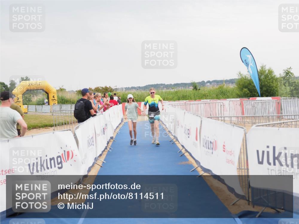 22.06.2025 - Viking Triathlon MichiJ http://msf.ph/oto/8114511 22.06.2025 16:45:59 Ziel 321 meine-sportfotos.de