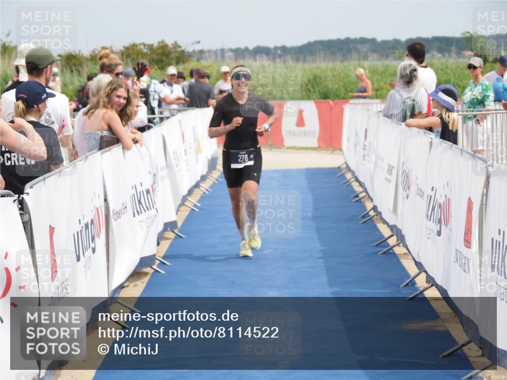 22.06.2025 - Viking Triathlon MichiJ http://msf.ph/oto/8114522 22.06.2025 14:55:08 Ziel 209, 278 meine-sportfotos.de