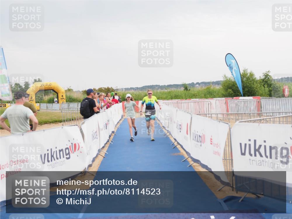 22.06.2025 - Viking Triathlon MichiJ http://msf.ph/oto/8114523 22.06.2025 16:45:59 Ziel 321 meine-sportfotos.de