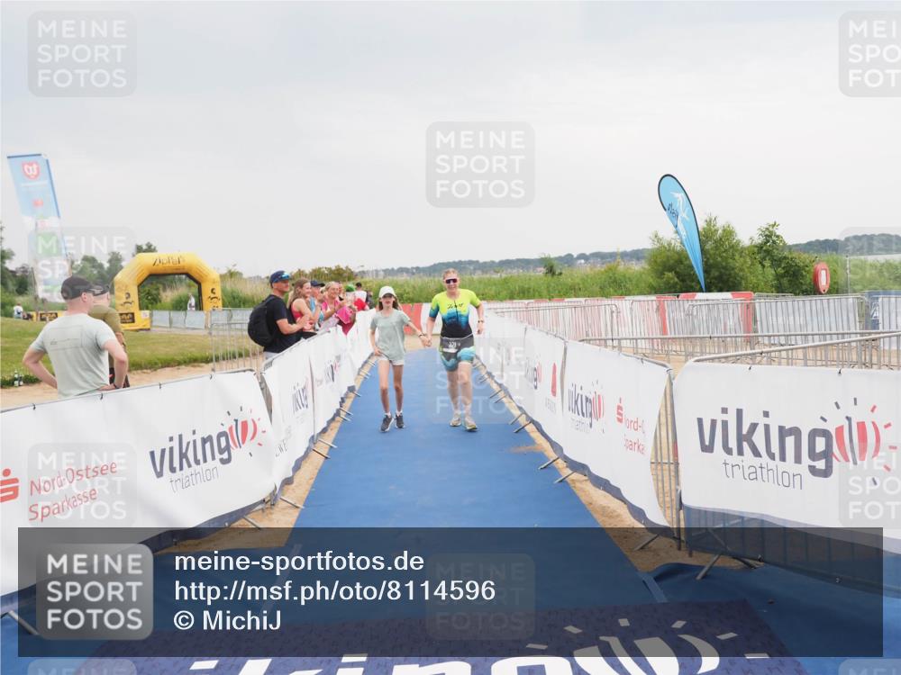 22.06.2025 - Viking Triathlon MichiJ http://msf.ph/oto/8114596 22.06.2025 16:46:00 Ziel 321 meine-sportfotos.de