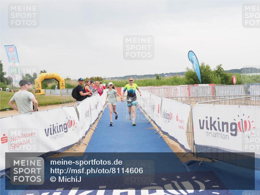 22.06.2025 - Viking Triathlon MichiJ http://msf.ph/oto/8114606 22.06.2025 16:46:00 Ziel 321 meine-sportfotos.de