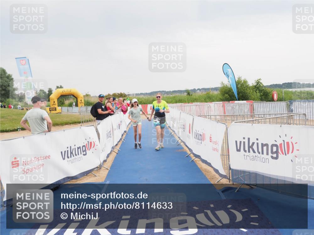 22.06.2025 - Viking Triathlon MichiJ http://msf.ph/oto/8114633 22.06.2025 16:46:00 Ziel 321 meine-sportfotos.de
