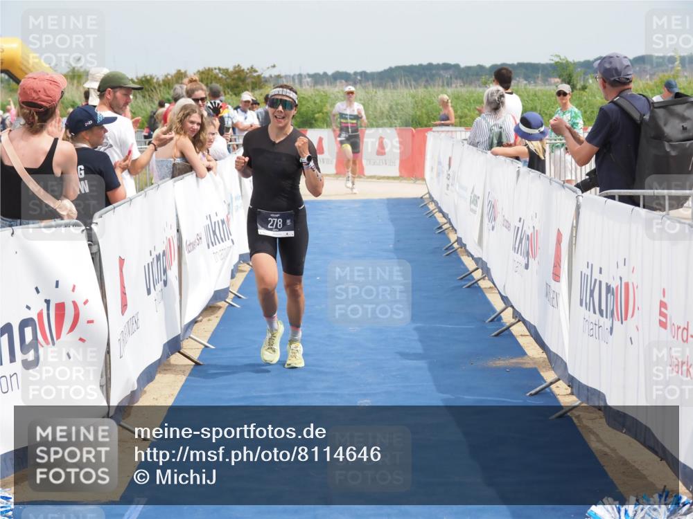 22.06.2025 - Viking Triathlon MichiJ http://msf.ph/oto/8114646 22.06.2025 14:55:09 Ziel 209, 278 meine-sportfotos.de