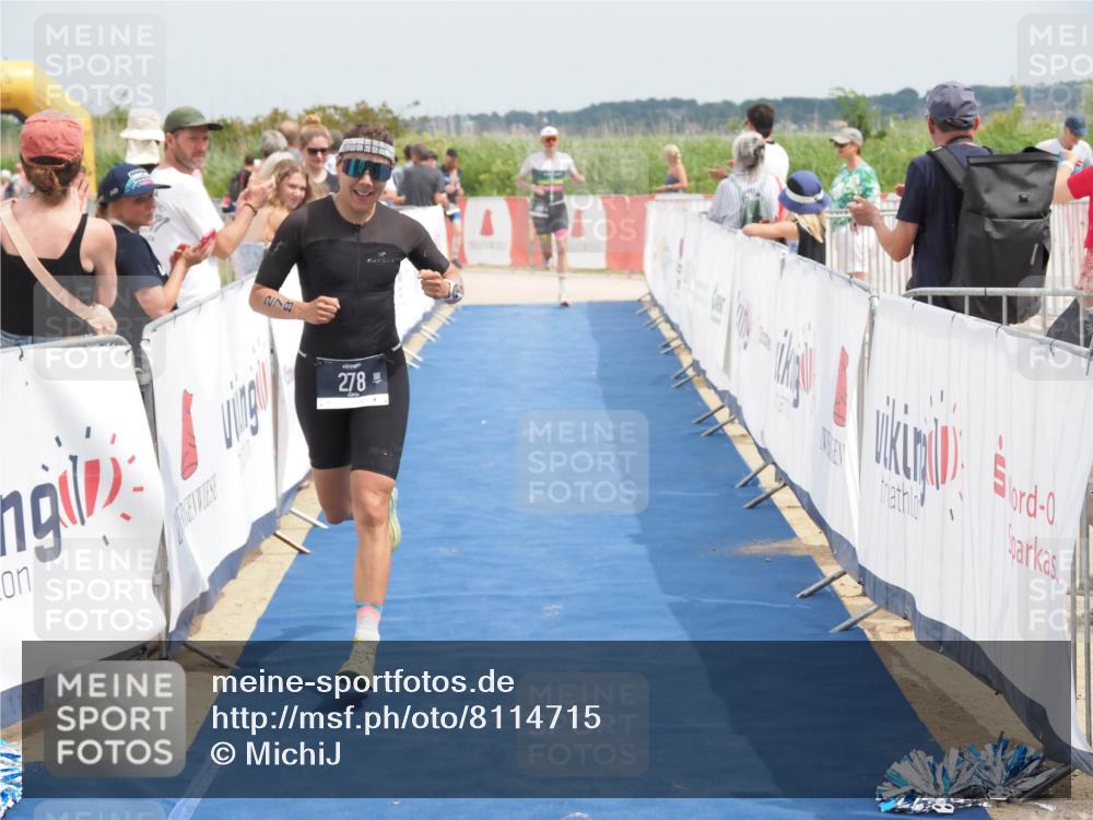 22.06.2025 - Viking Triathlon MichiJ http://msf.ph/oto/8114715 22.06.2025 14:55:10 Ziel 209, 278 meine-sportfotos.de