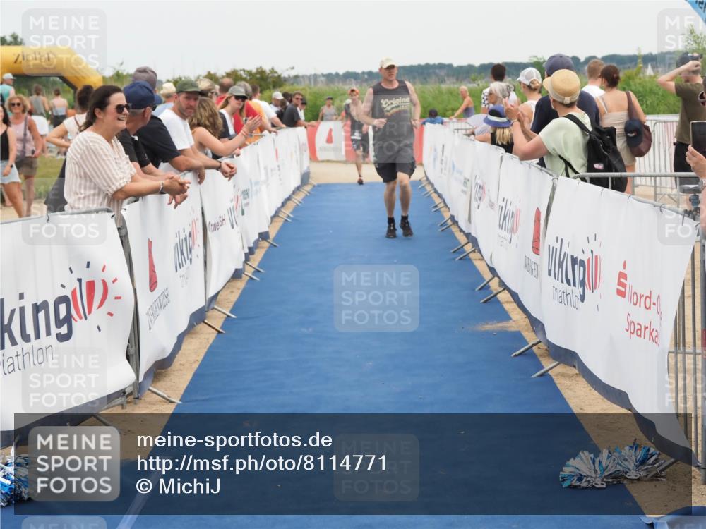 22.06.2025 - Viking Triathlon MichiJ http://msf.ph/oto/8114771 22.06.2025 15:05:26 Ziel 443 meine-sportfotos.de