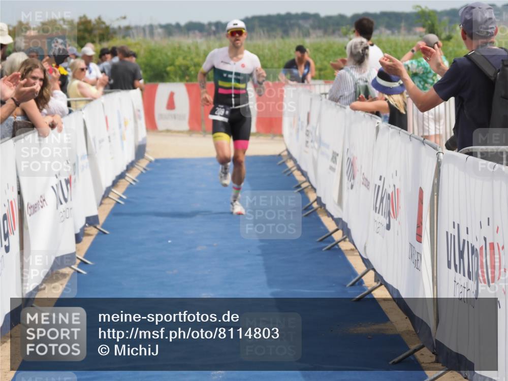 22.06.2025 - Viking Triathlon MichiJ http://msf.ph/oto/8114803 22.06.2025 14:55:12 Ziel 209, 278 meine-sportfotos.de