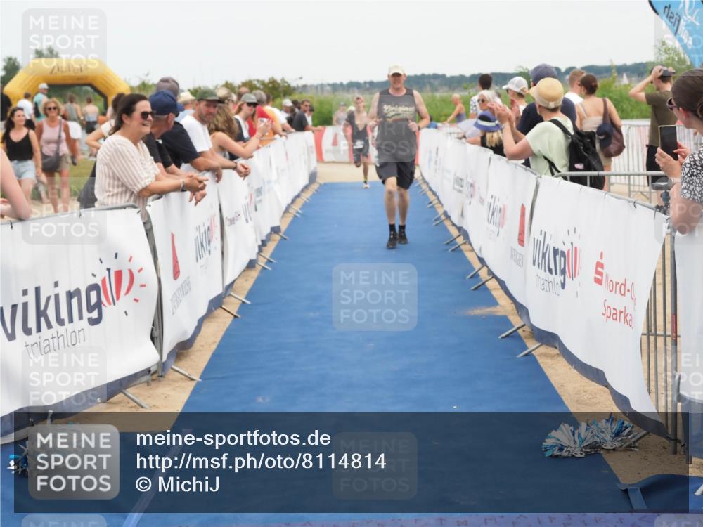 22.06.2025 - Viking Triathlon MichiJ http://msf.ph/oto/8114814 22.06.2025 15:05:26 Ziel 443 meine-sportfotos.de