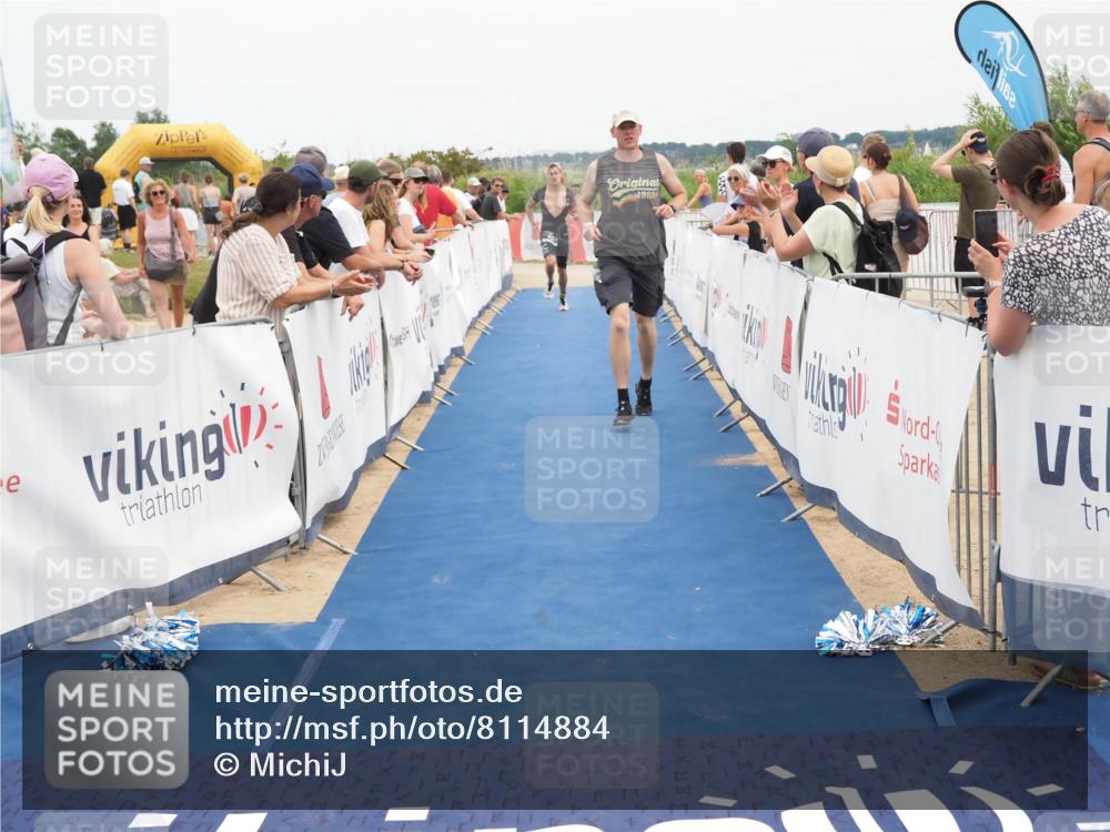 22.06.2025 - Viking Triathlon MichiJ http://msf.ph/oto/8114884 22.06.2025 15:05:27 Ziel 443 meine-sportfotos.de