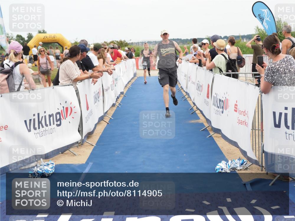22.06.2025 - Viking Triathlon MichiJ http://msf.ph/oto/8114905 22.06.2025 15:05:27 Ziel 443 meine-sportfotos.de