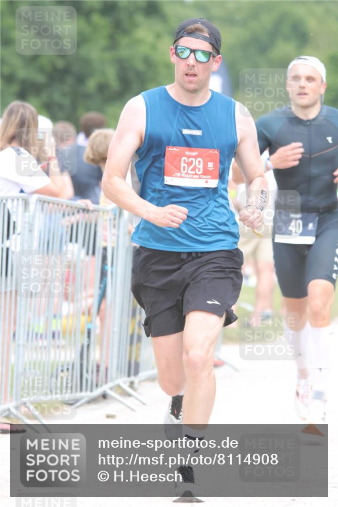 22.06.2025 - Viking Triathlon H.Heesch http://msf.ph/oto/8114908 22.06.2025 14:52:47 Laufen 40, 303, 442 meine-sportfotos.de