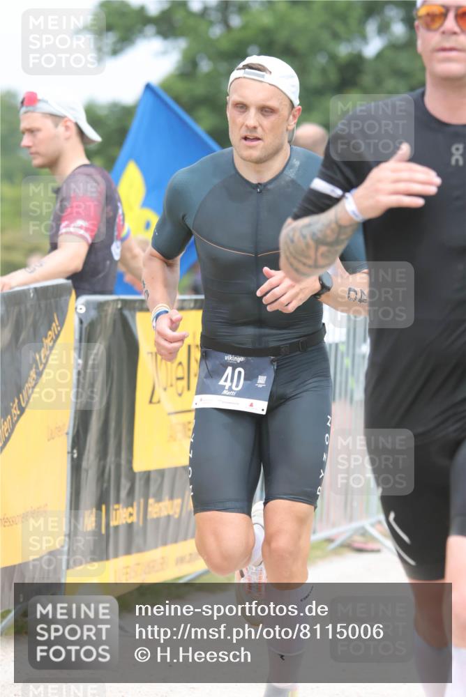 22.06.2025 - Viking Triathlon H.Heesch http://msf.ph/oto/8115006 22.06.2025 14:52:49 Laufen 40, 442 meine-sportfotos.de