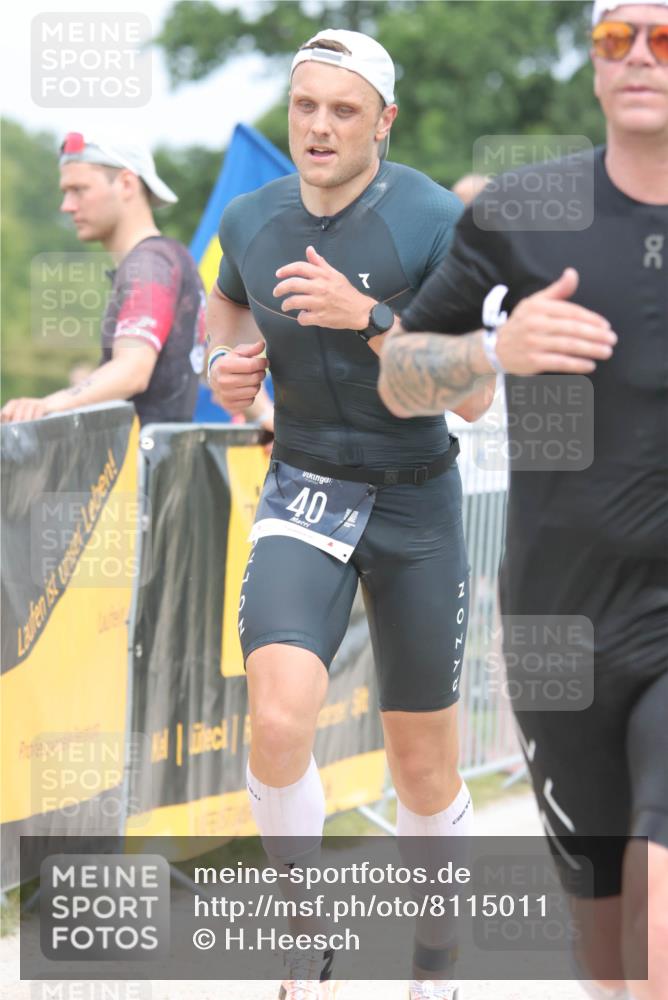 22.06.2025 - Viking Triathlon H.Heesch http://msf.ph/oto/8115011 22.06.2025 14:52:49 Laufen 40, 442 meine-sportfotos.de