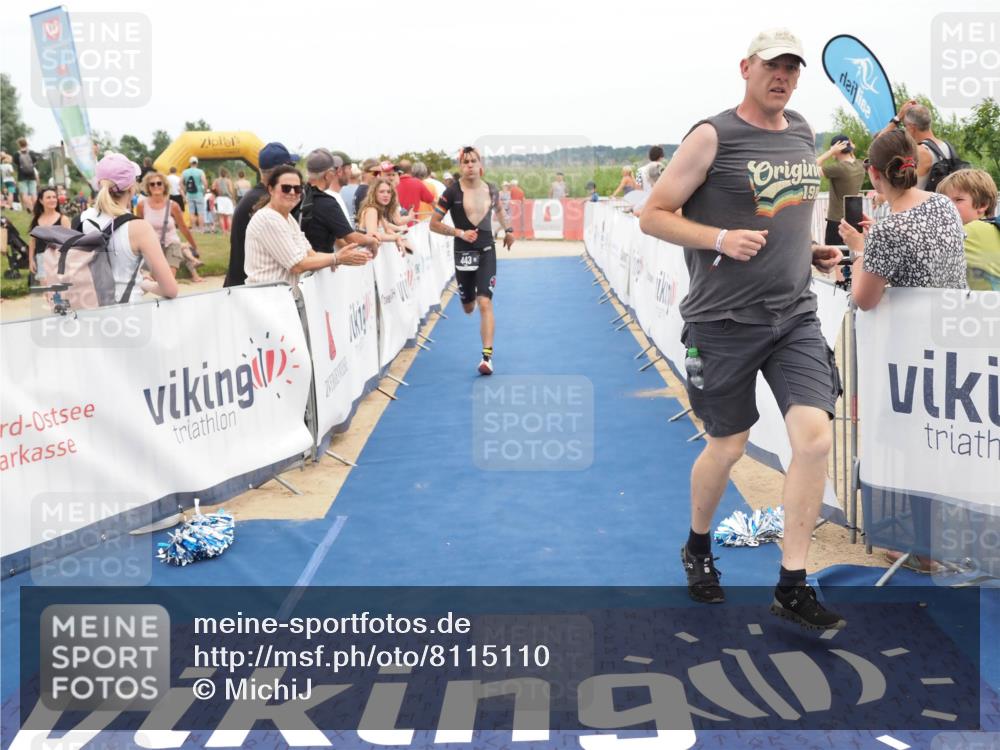 22.06.2025 - Viking Triathlon MichiJ http://msf.ph/oto/8115110 22.06.2025 15:05:29 Ziel 443 meine-sportfotos.de
