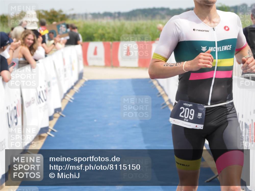 22.06.2025 - Viking Triathlon MichiJ http://msf.ph/oto/8115150 22.06.2025 14:55:15 Ziel 209 meine-sportfotos.de