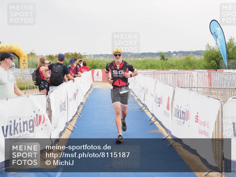22.06.2025 - Viking Triathlon MichiJ http://msf.ph/oto/8115187 22.06.2025 16:46:39 Ziel 292 meine-sportfotos.de