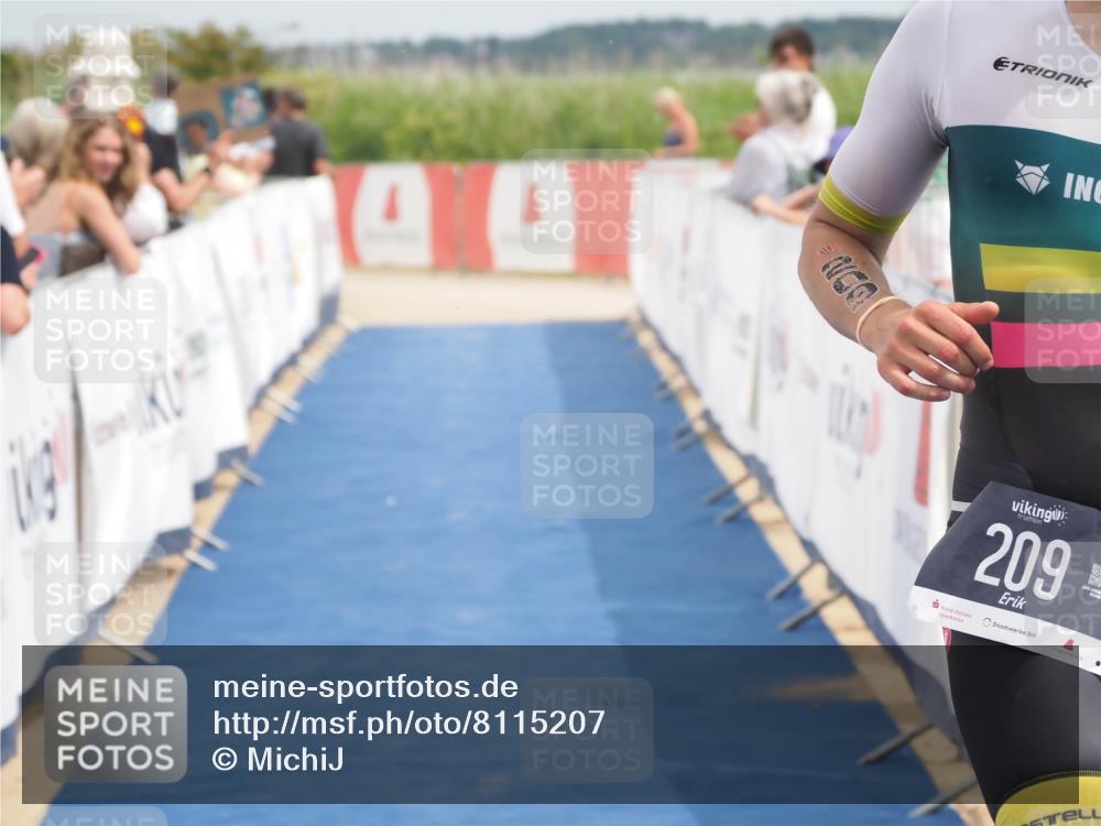 22.06.2025 - Viking Triathlon MichiJ http://msf.ph/oto/8115207 22.06.2025 14:55:15 Ziel 209 meine-sportfotos.de