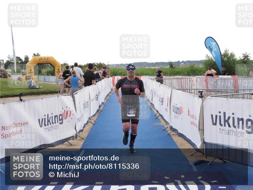 22.06.2025 - Viking Triathlon MichiJ http://msf.ph/oto/8115336 22.06.2025 16:26:35 Ziel 410 meine-sportfotos.de