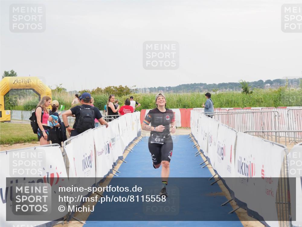 22.06.2025 - Viking Triathlon MichiJ http://msf.ph/oto/8115558 22.06.2025 16:47:55 Ziel 476 meine-sportfotos.de