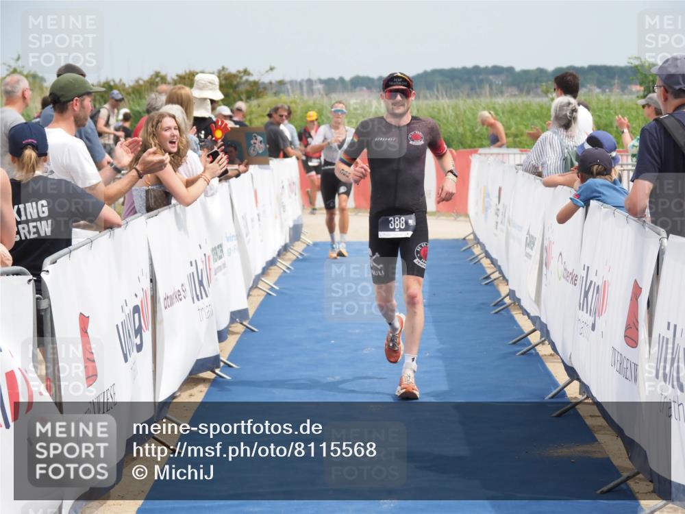 22.06.2025 - Viking Triathlon MichiJ http://msf.ph/oto/8115568 22.06.2025 14:55:35 Ziel 30, 388 meine-sportfotos.de
