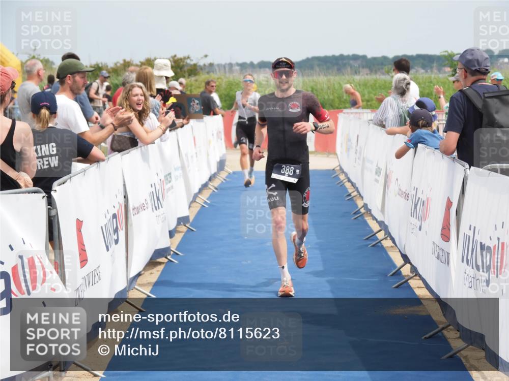 22.06.2025 - Viking Triathlon MichiJ http://msf.ph/oto/8115623 22.06.2025 14:55:35 Ziel 30, 388 meine-sportfotos.de
