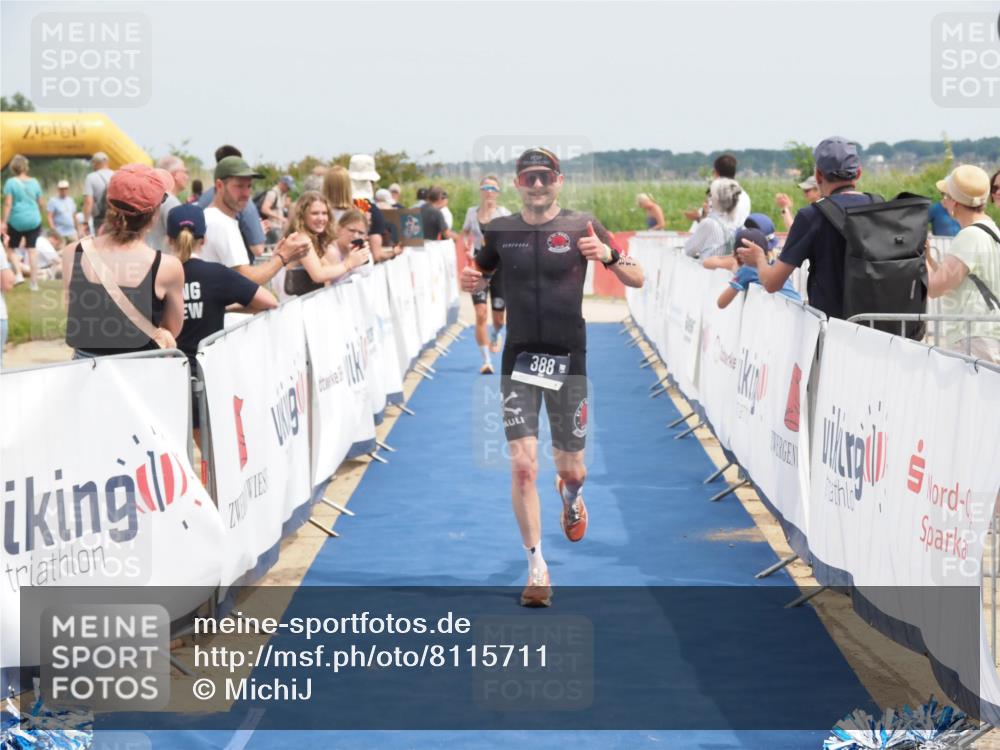 22.06.2025 - Viking Triathlon MichiJ http://msf.ph/oto/8115711 22.06.2025 14:55:36 Ziel 30, 388 meine-sportfotos.de