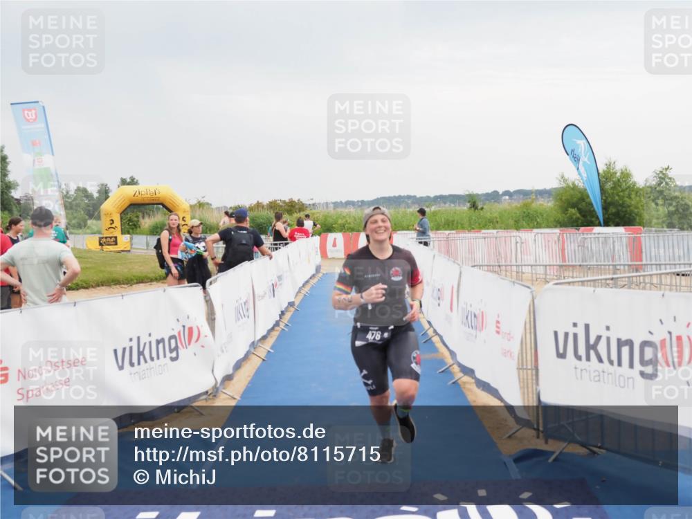 22.06.2025 - Viking Triathlon MichiJ http://msf.ph/oto/8115715 22.06.2025 16:47:56 Ziel 476 meine-sportfotos.de