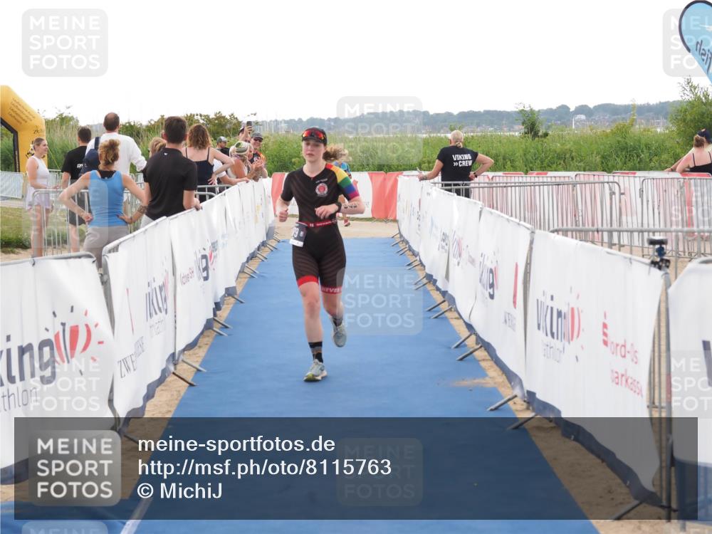 22.06.2025 - Viking Triathlon MichiJ http://msf.ph/oto/8115763 22.06.2025 16:26:44 Ziel 379 meine-sportfotos.de