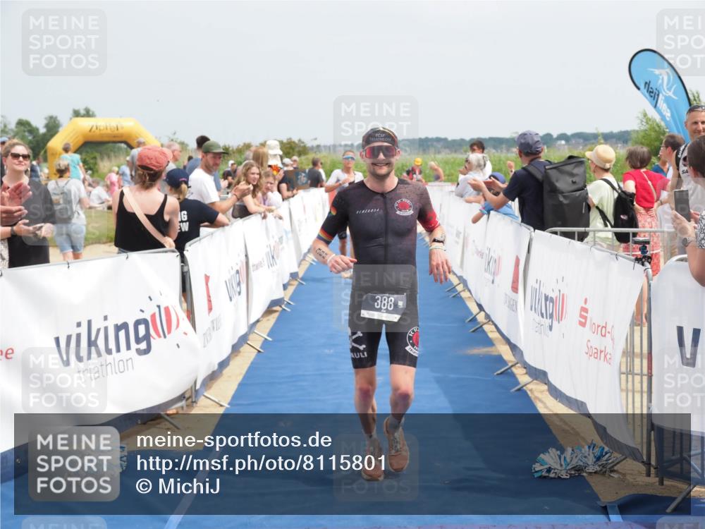 22.06.2025 - Viking Triathlon MichiJ http://msf.ph/oto/8115801 22.06.2025 14:55:37 Ziel 30, 388 meine-sportfotos.de