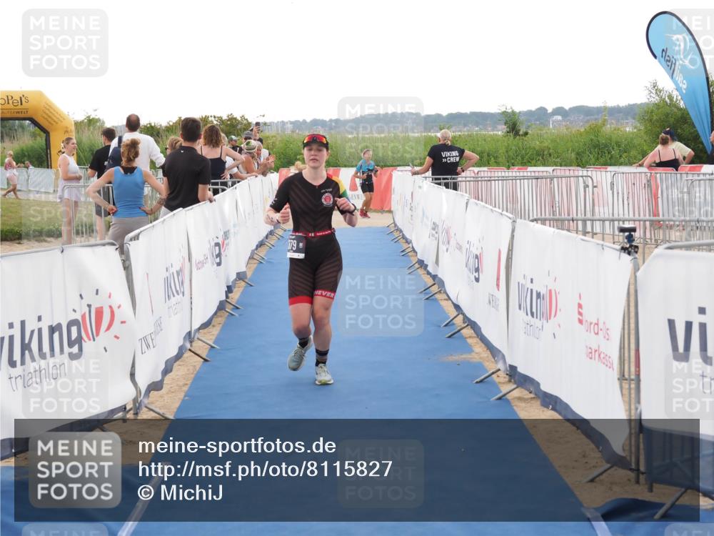 22.06.2025 - Viking Triathlon MichiJ http://msf.ph/oto/8115827 22.06.2025 16:26:44 Ziel 379 meine-sportfotos.de