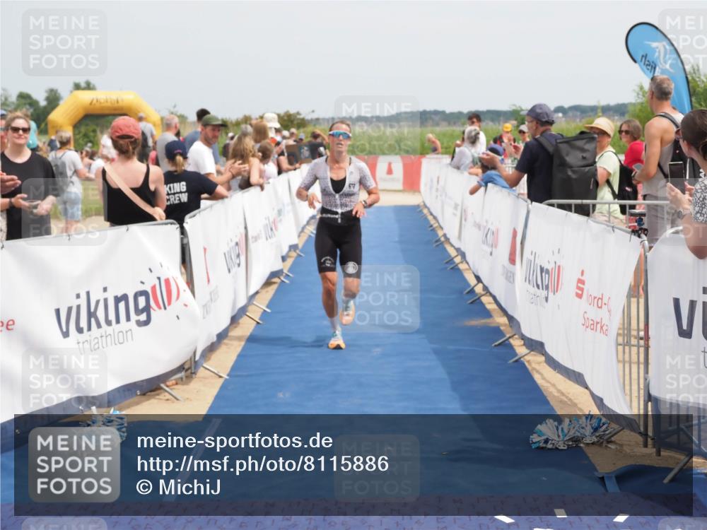 22.06.2025 - Viking Triathlon MichiJ http://msf.ph/oto/8115886 22.06.2025 14:55:38 Ziel 30, 388 meine-sportfotos.de