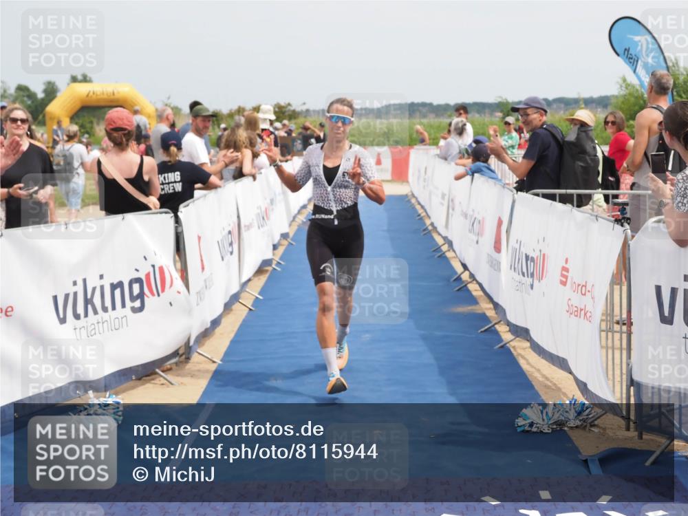 22.06.2025 - Viking Triathlon MichiJ http://msf.ph/oto/8115944 22.06.2025 14:55:39 Ziel 30, 388 meine-sportfotos.de