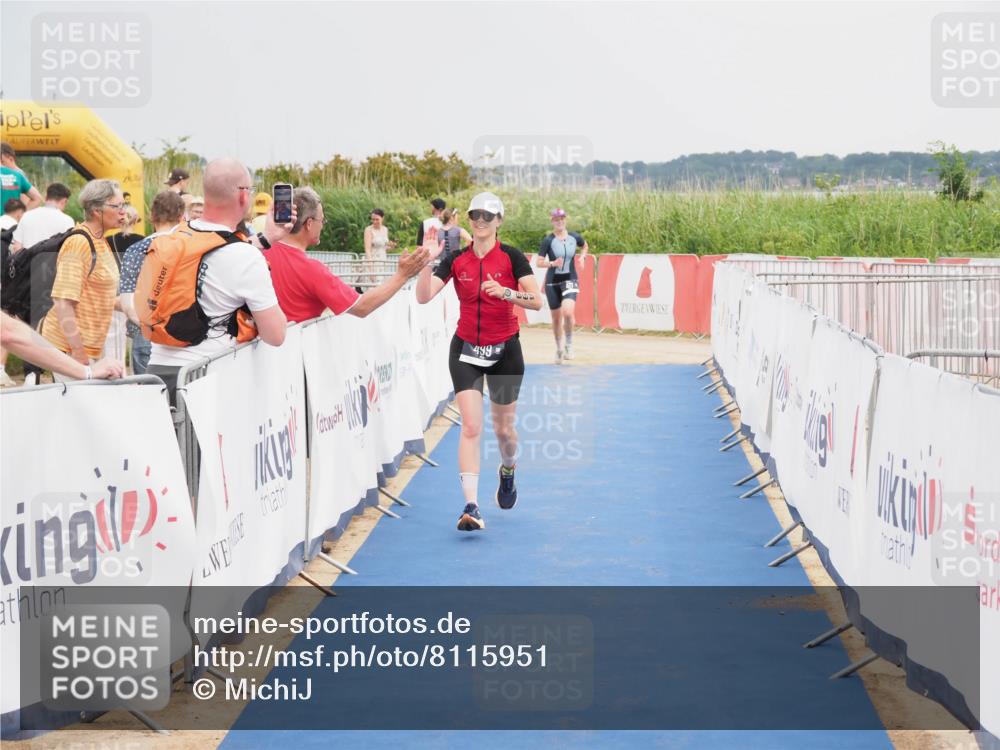 22.06.2025 - Viking Triathlon MichiJ http://msf.ph/oto/8115951 22.06.2025 16:49:54 Ziel 477, 499 meine-sportfotos.de