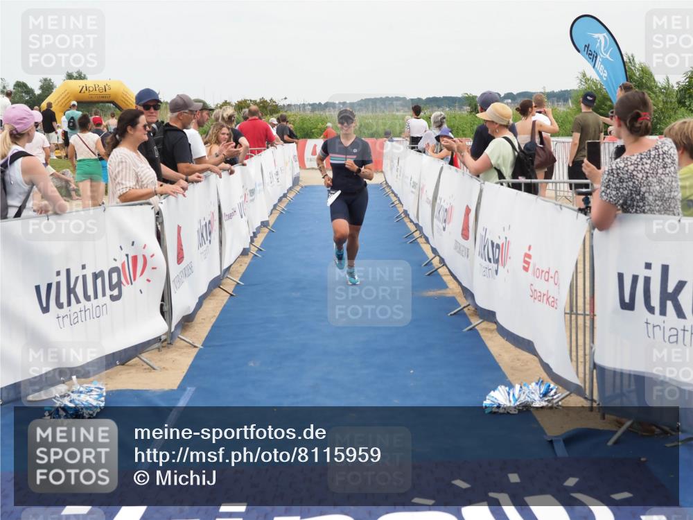 22.06.2025 - Viking Triathlon MichiJ http://msf.ph/oto/8115959 22.06.2025 15:06:00 Ziel 301 meine-sportfotos.de