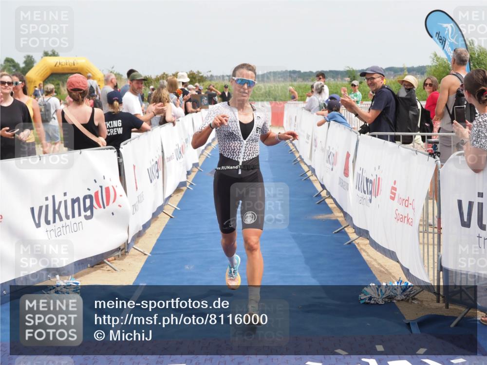 22.06.2025 - Viking Triathlon MichiJ http://msf.ph/oto/8116000 22.06.2025 14:55:39 Ziel 30, 388 meine-sportfotos.de