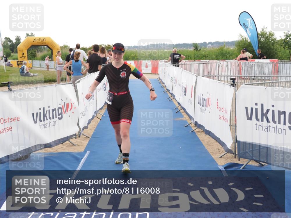 22.06.2025 - Viking Triathlon MichiJ http://msf.ph/oto/8116008 22.06.2025 16:26:46 Ziel 379 meine-sportfotos.de