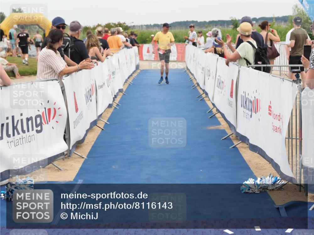 22.06.2025 - Viking Triathlon MichiJ http://msf.ph/oto/8116143 22.06.2025 15:06:34 Ziel  meine-sportfotos.de