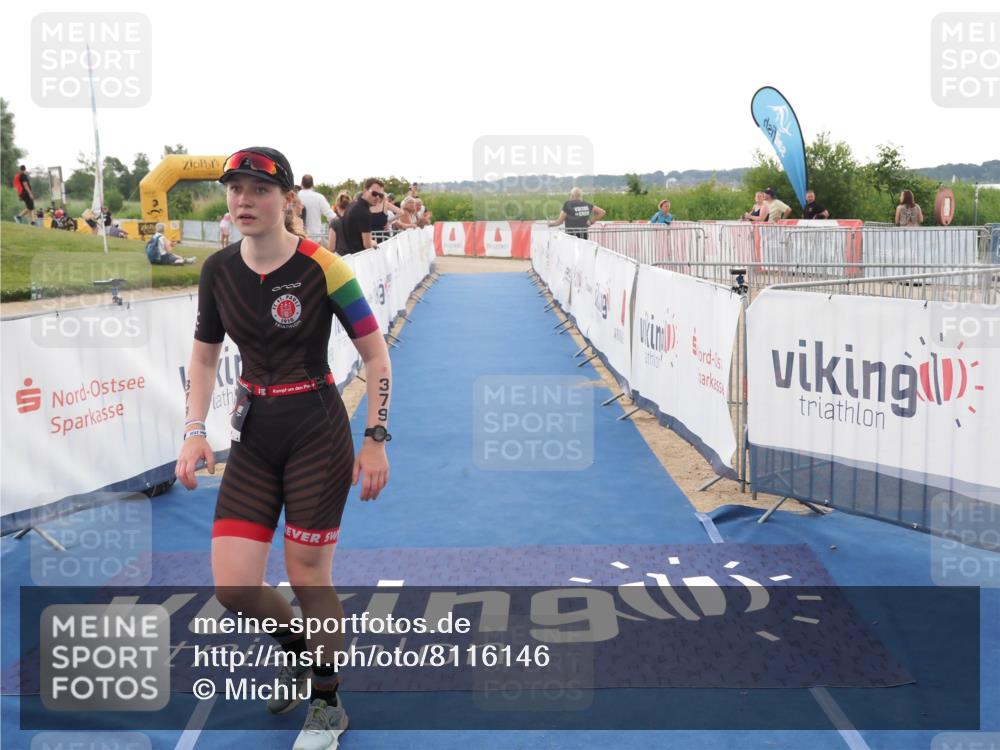 22.06.2025 - Viking Triathlon MichiJ http://msf.ph/oto/8116146 22.06.2025 16:26:47 Ziel 379 meine-sportfotos.de