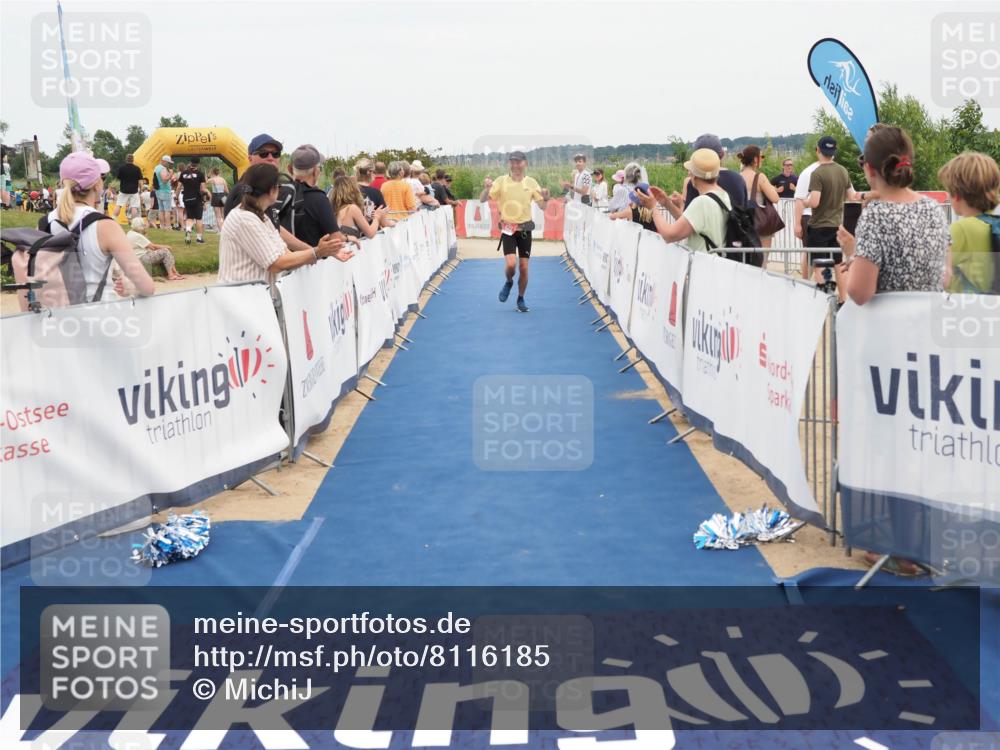 22.06.2025 - Viking Triathlon MichiJ http://msf.ph/oto/8116185 22.06.2025 15:06:35 Ziel  meine-sportfotos.de