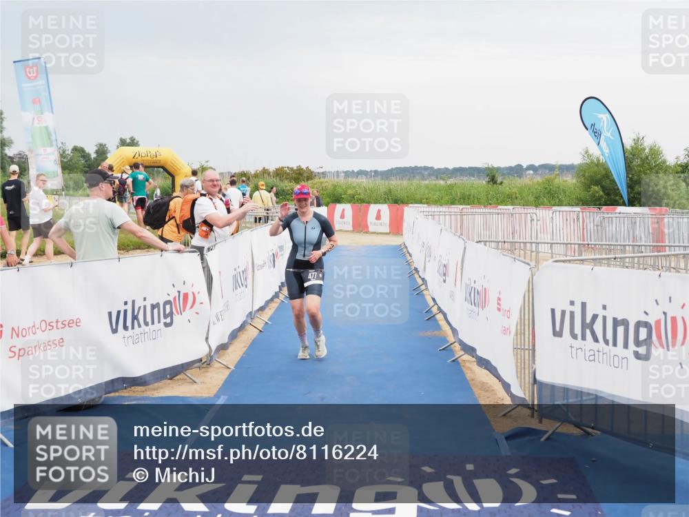 22.06.2025 - Viking Triathlon MichiJ http://msf.ph/oto/8116224 22.06.2025 16:50:00 Ziel 477, 499 meine-sportfotos.de