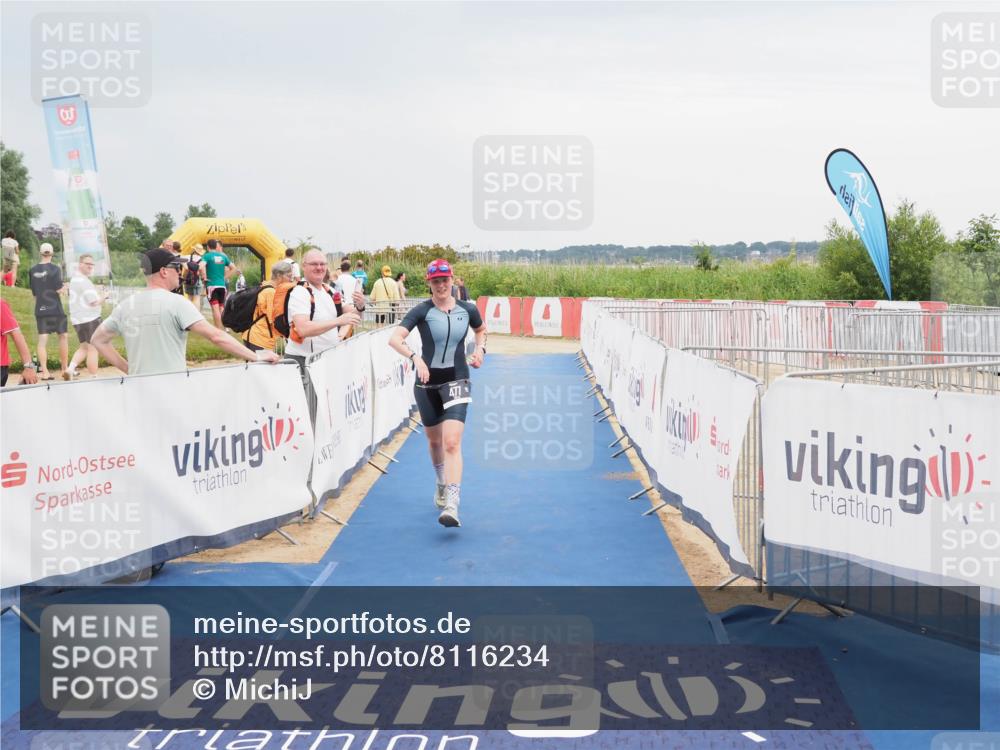 22.06.2025 - Viking Triathlon MichiJ http://msf.ph/oto/8116234 22.06.2025 16:50:00 Ziel 477, 499 meine-sportfotos.de