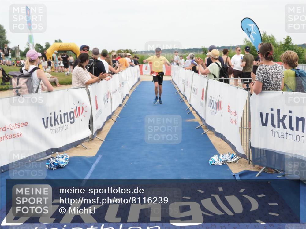 22.06.2025 - Viking Triathlon MichiJ http://msf.ph/oto/8116239 22.06.2025 15:06:36 Ziel  meine-sportfotos.de