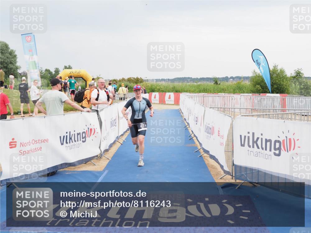 22.06.2025 - Viking Triathlon MichiJ http://msf.ph/oto/8116243 22.06.2025 16:50:00 Ziel 477, 499 meine-sportfotos.de